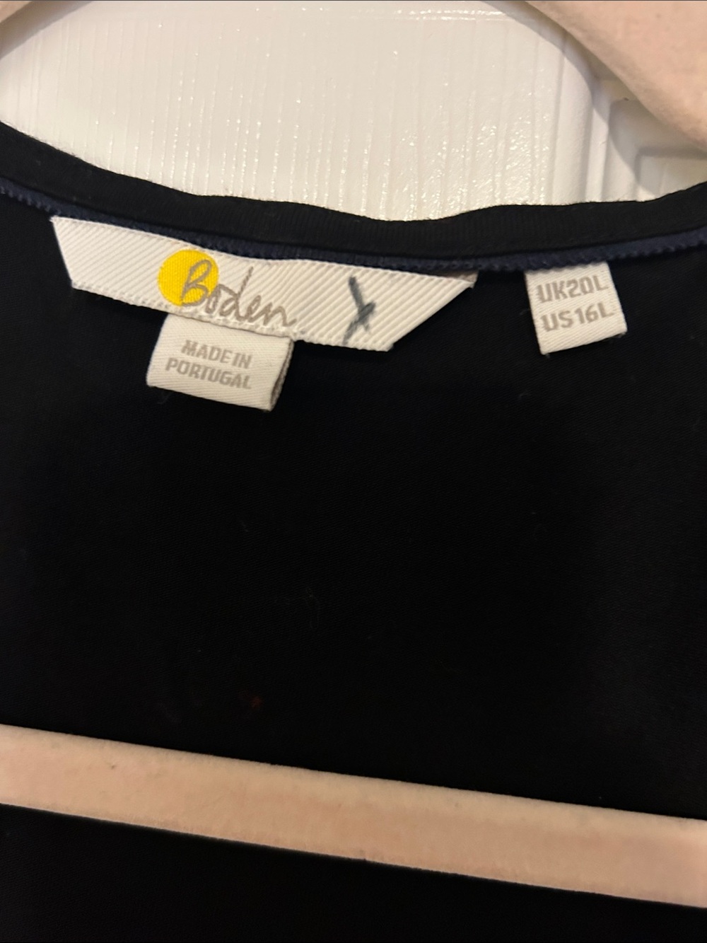 Boden Summer Wrap Dress in Black - 16L - Picture 4 of 7